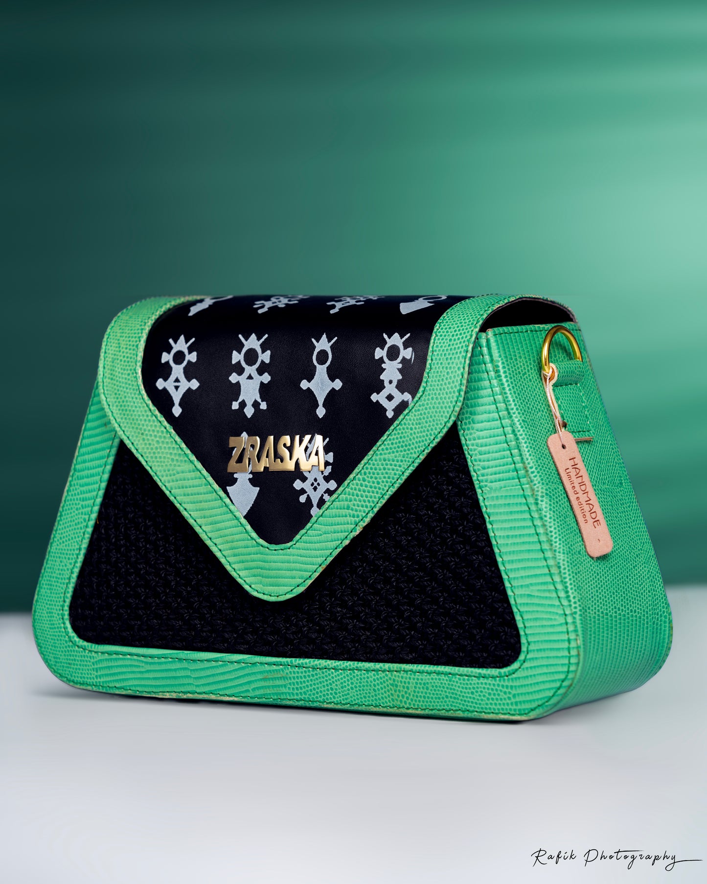 LA NIGERIENNE BEIGE/NOIR